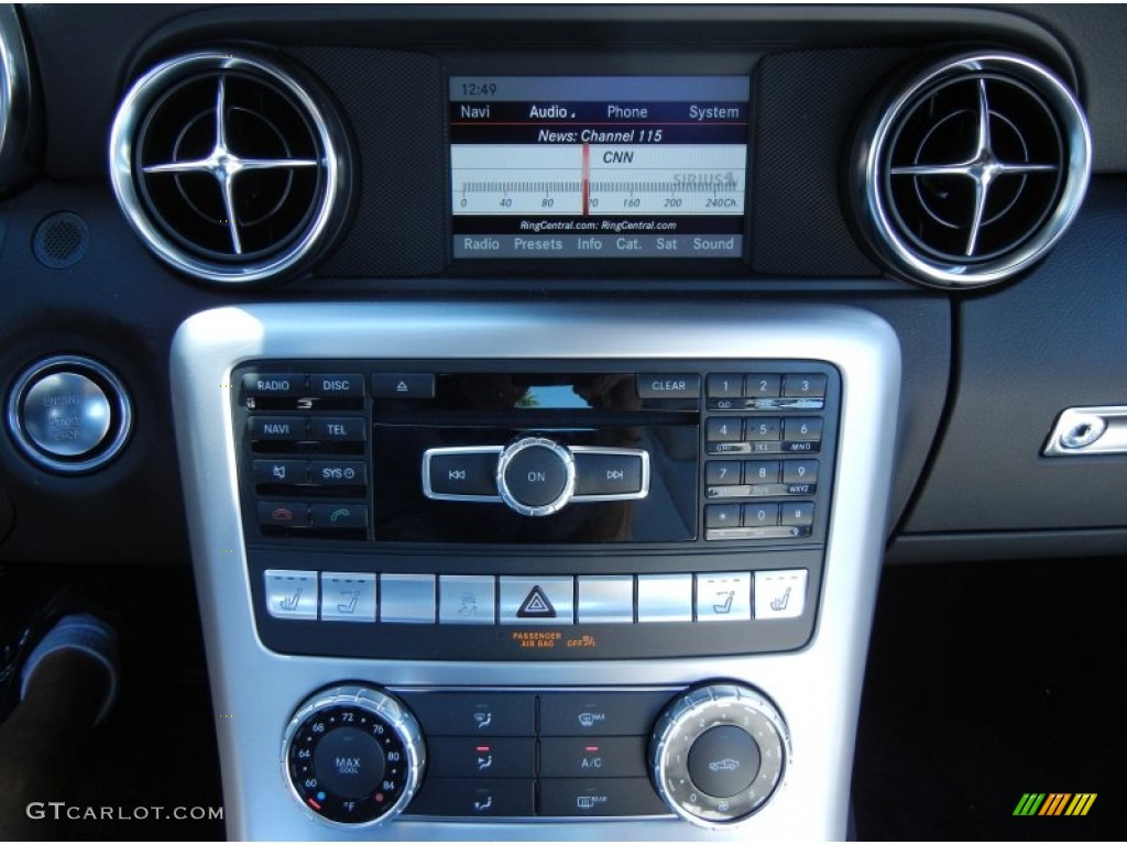 2013 SLK 250 Roadster - Black / Ash/Black photo #9