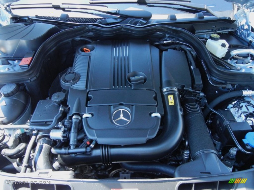 2013 Mercedes-Benz C 250 Sport 1.8 Liter DI Turbocharged DOHC 16-Valve VVT 4 Cylinder Engine Photo #79111513