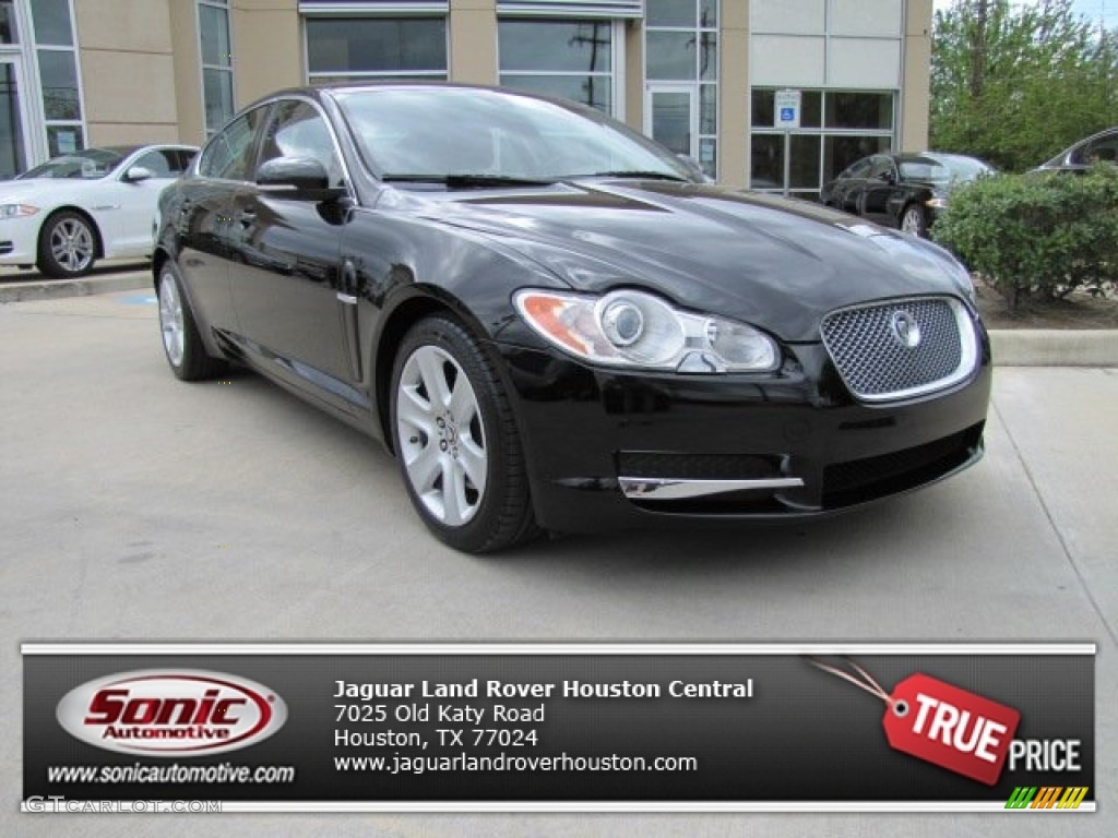 Ebony Black Jaguar XF