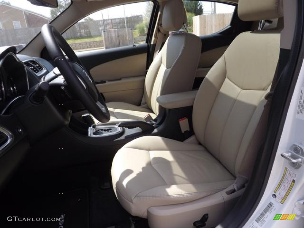 2013 Avenger SXT - New Bright White / Black/Light Frost Beige photo #25