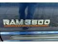 2001 Parriot Blue Pearl Dodge Ram 3500 SLT Quad Cab 4x4 Dually  photo #34