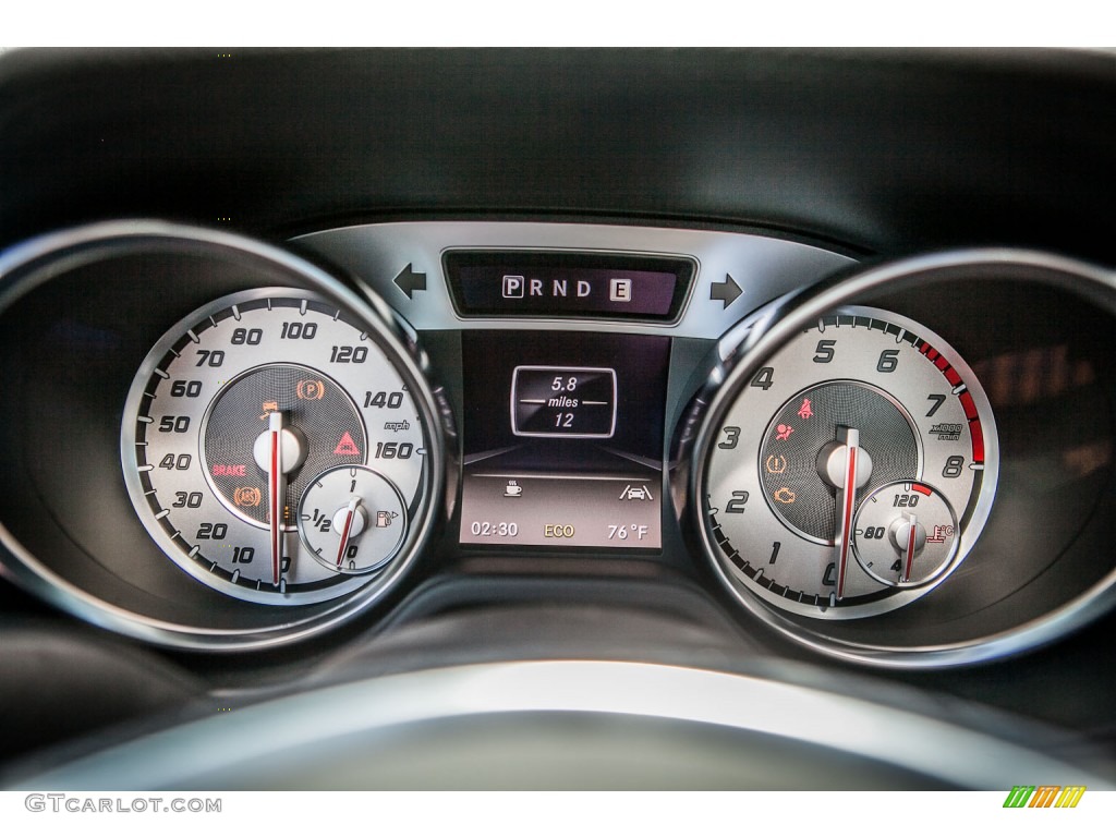 2013 Mercedes-Benz SL 550 Roadster Gauges Photo #79113745