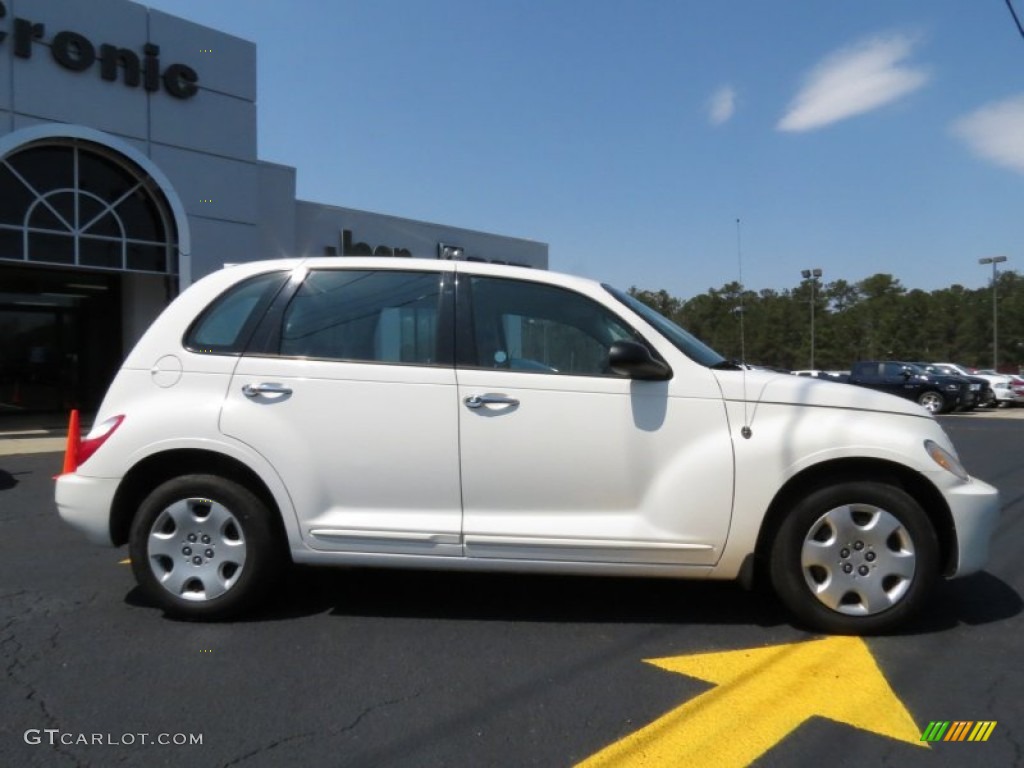 2008 PT Cruiser LX - Stone White / Pastel Slate Gray photo #8