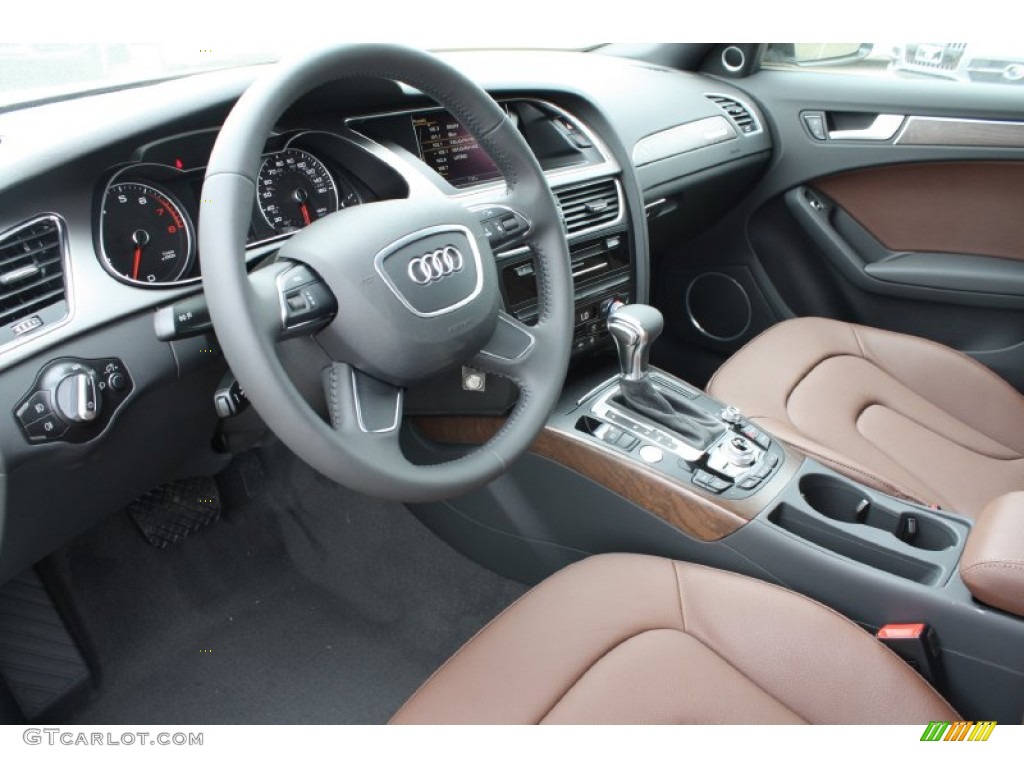 2013 Audi Allroad 2.0T quattro Avant Chestnut Brown Dashboard Photo #79114194