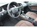 2013 Audi Allroad Chestnut Brown Interior Dashboard Photo