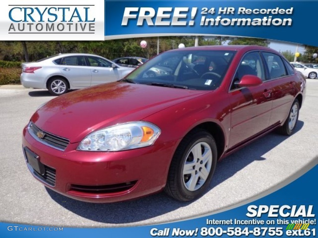 2006 Impala LT - Sport Red Metallic / Ebony Black photo #1