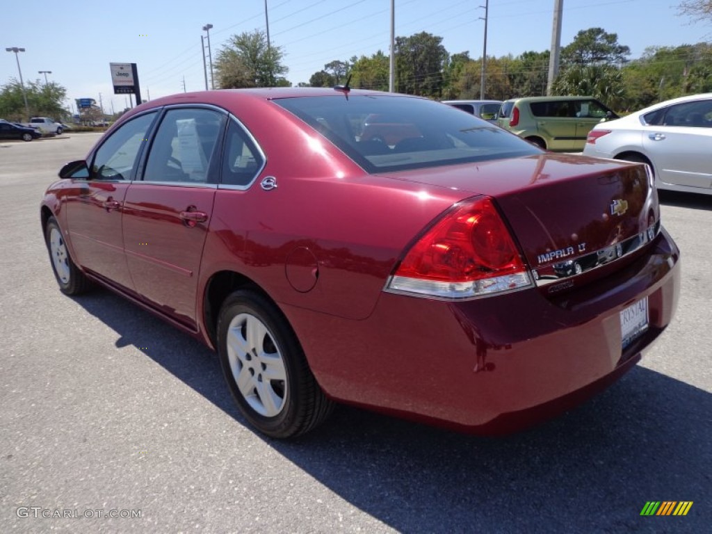 2006 Impala LT - Sport Red Metallic / Ebony Black photo #3