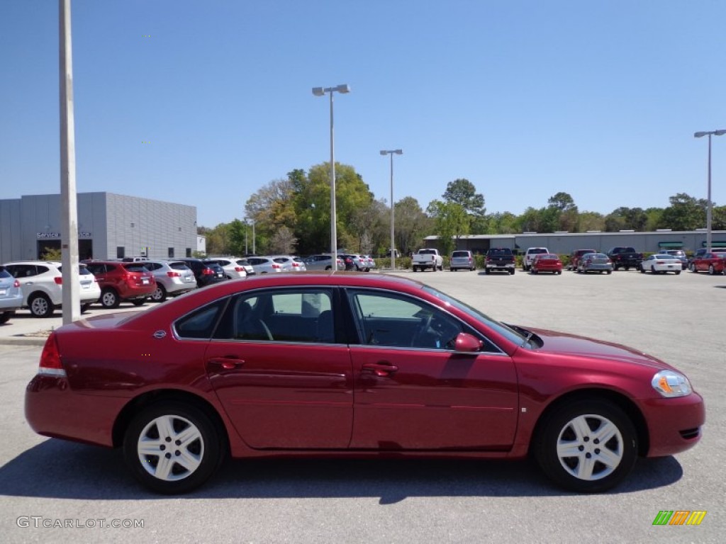2006 Impala LT - Sport Red Metallic / Ebony Black photo #9