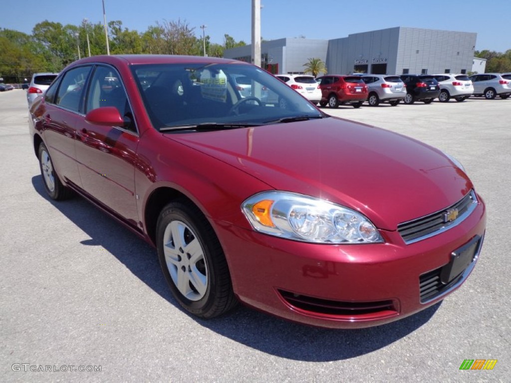 2006 Impala LT - Sport Red Metallic / Ebony Black photo #10