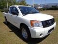 Blizzard White - Titan XE King Cab Photo No. 10