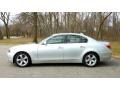 Titanium Silver Metallic 2007 BMW 5 Series 525i Sedan Exterior
