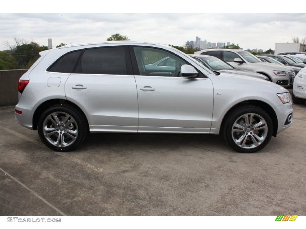 Ice Silver Metallic 2013 Audi Q5 3.0 TFSI quattro Exterior Photo #79115818