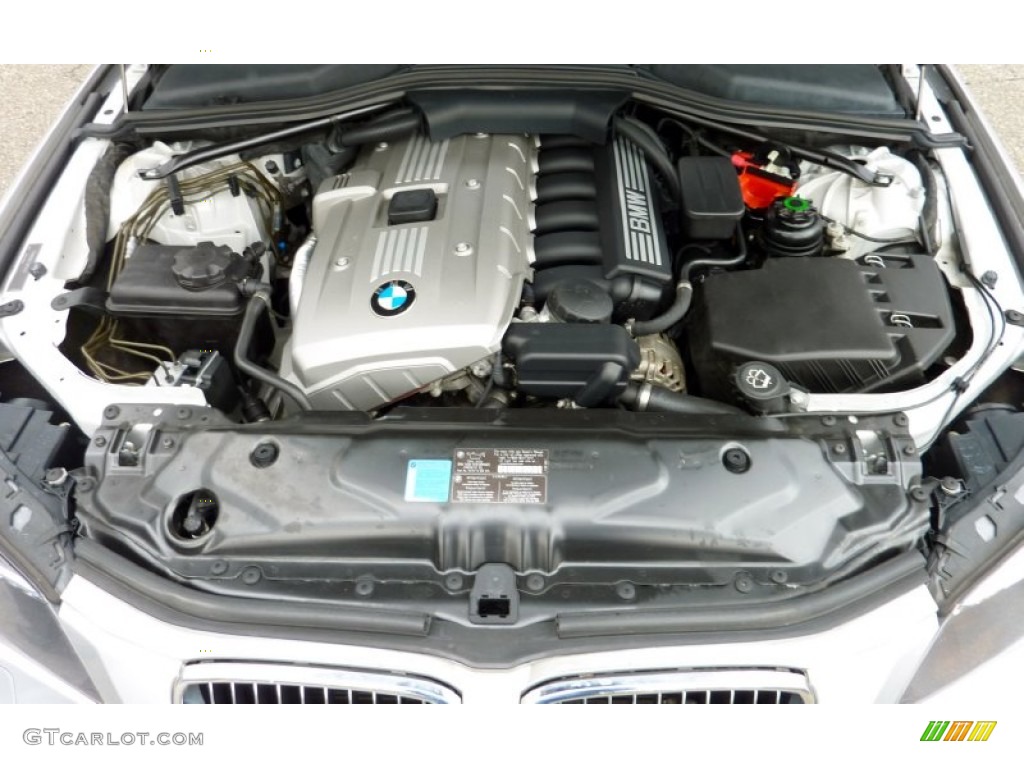 2007 BMW 5 Series 525i Sedan 3.0 Liter DOHC 24-Valve VVT Inline 6 Cylinder Engine Photo #79116007