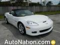 2011 Arctic White Chevrolet Corvette Grand Sport Convertible  photo #1