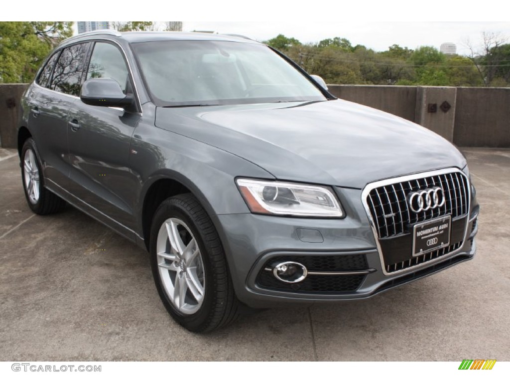2013 Q5 3.0 TFSI quattro - Monsoon Gray Metallic / Black photo #1