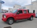 2005 Red Clearcoat Ford F250 Super Duty FX4 Crew Cab 4x4  photo #1