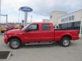 2005 Red Clearcoat Ford F250 Super Duty FX4 Crew Cab 4x4  photo #2