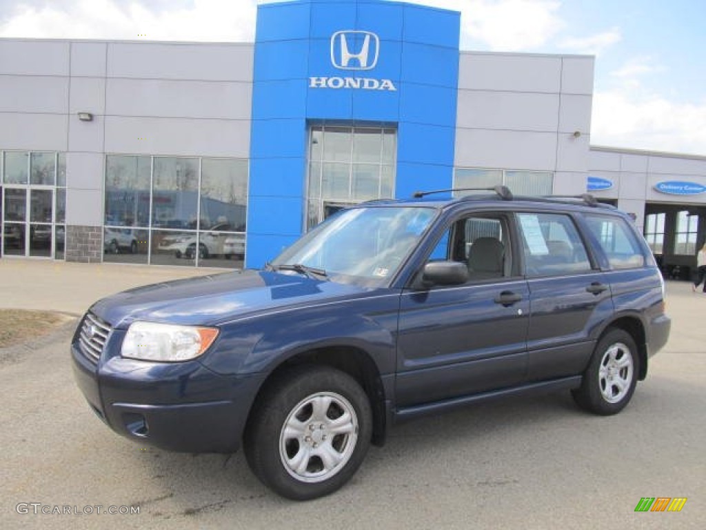 2006 Forester 2.5 X - Regal Blue Pearl / Graphite Gray photo #1