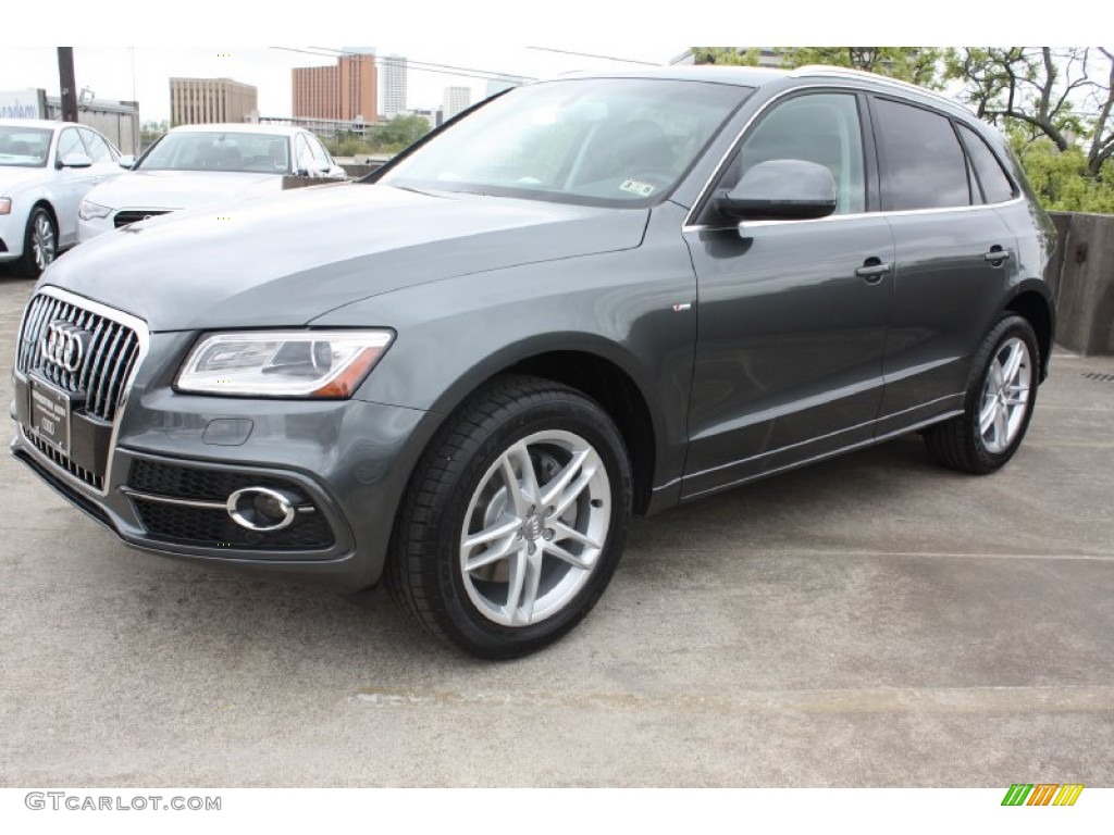 Daytona Gray Pearl Effect 2013 Audi Q5 3.0 TFSI quattro Exterior Photo #79116829