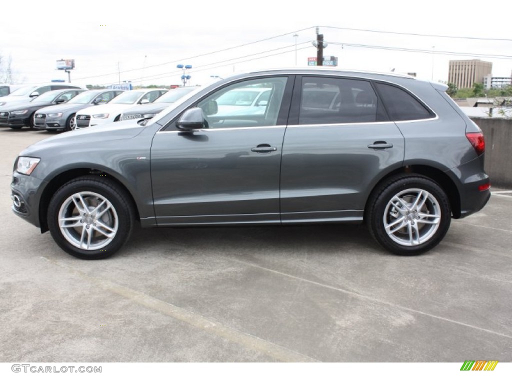 Daytona Gray Pearl Effect 2013 Audi Q5 3.0 TFSI quattro Exterior Photo #79116861