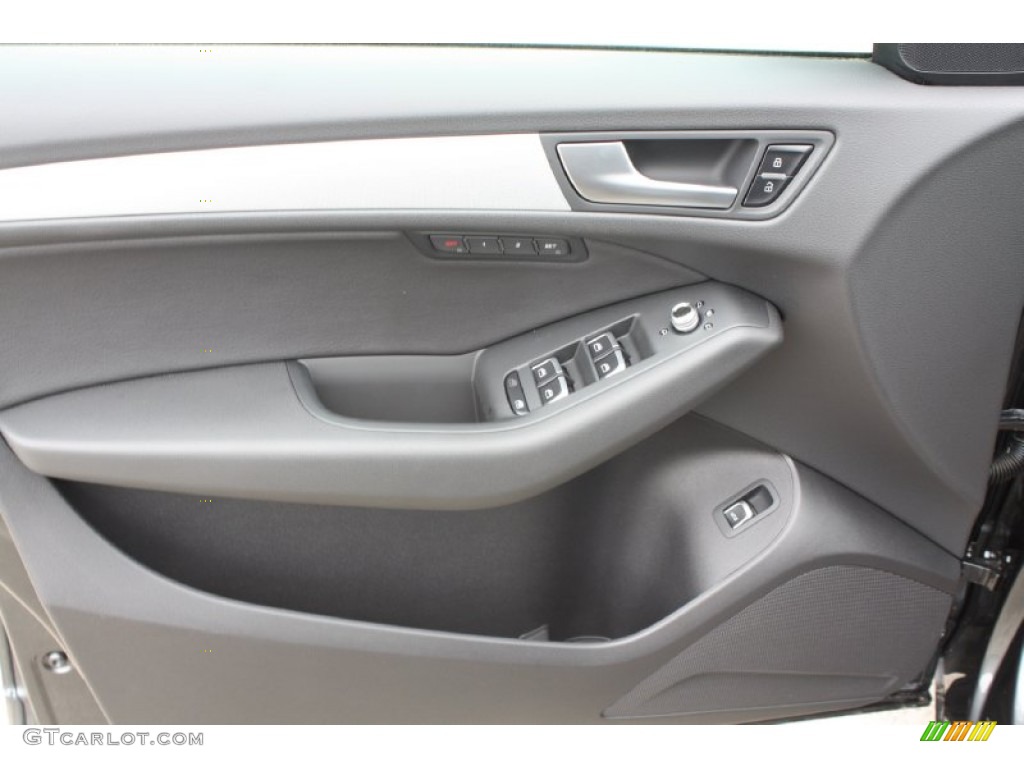 2013 Audi Q5 3.0 TFSI quattro Black Door Panel Photo #79116943