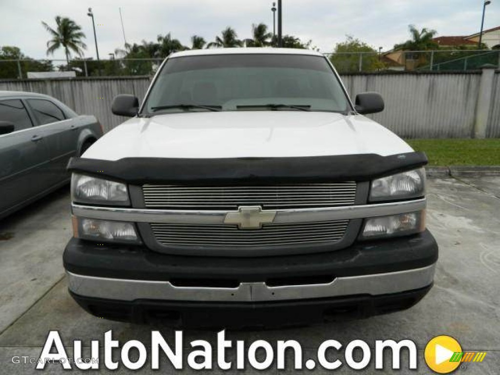 2005 Silverado 1500 Regular Cab - Summit White / Medium Gray photo #1