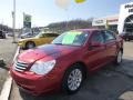 Inferno Red Crystal Pearl 2010 Chrysler Sebring Limited Sedan