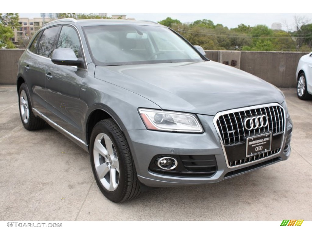 2013 Q5 2.0 TFSI hybrid quattro - Monsoon Gray Metallic / Black photo #1