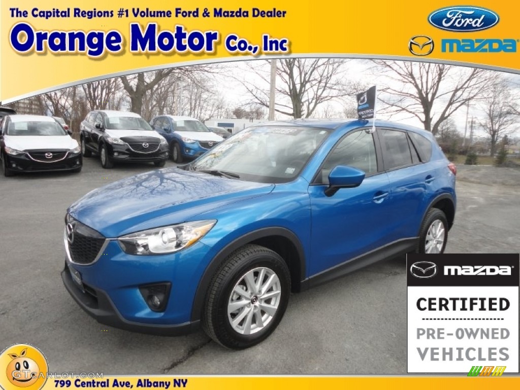 Sky Blue Mica Mazda CX-5