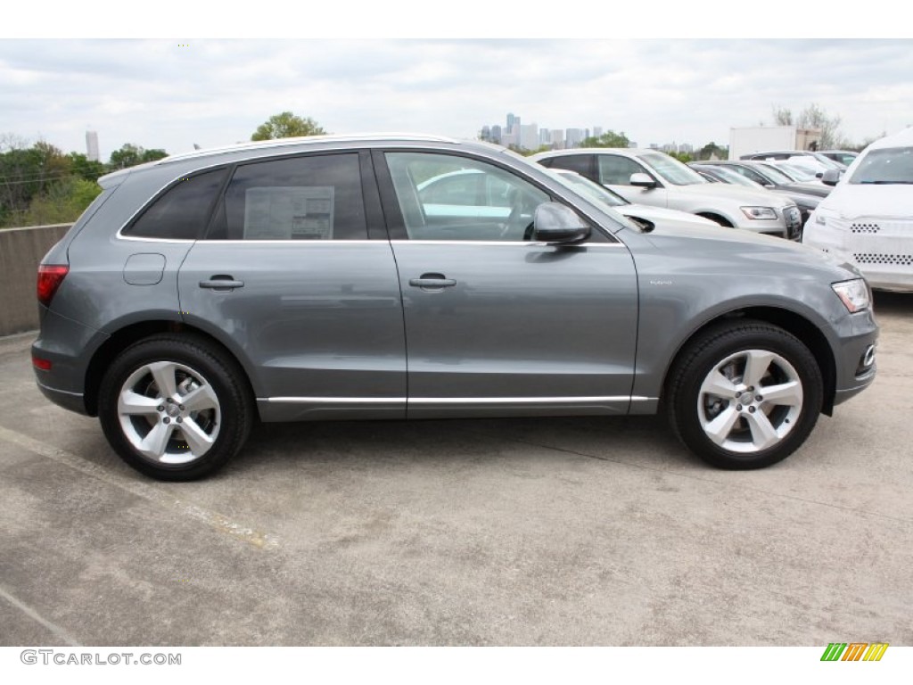 Monsoon Gray Metallic 2013 Audi Q5 2.0 TFSI hybrid quattro Exterior Photo #79117972