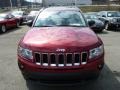 2013 Deep Cherry Red Crystal Pearl Jeep Compass Latitude 4x4  photo #8