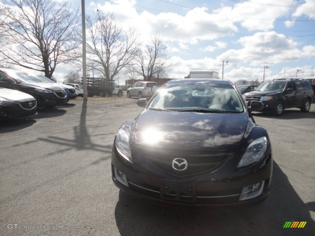 2010 MAZDA6 s Touring Sedan - Black Cherry Metallic / Black photo #8
