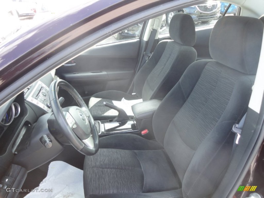 2010 MAZDA6 s Touring Sedan - Black Cherry Metallic / Black photo #18