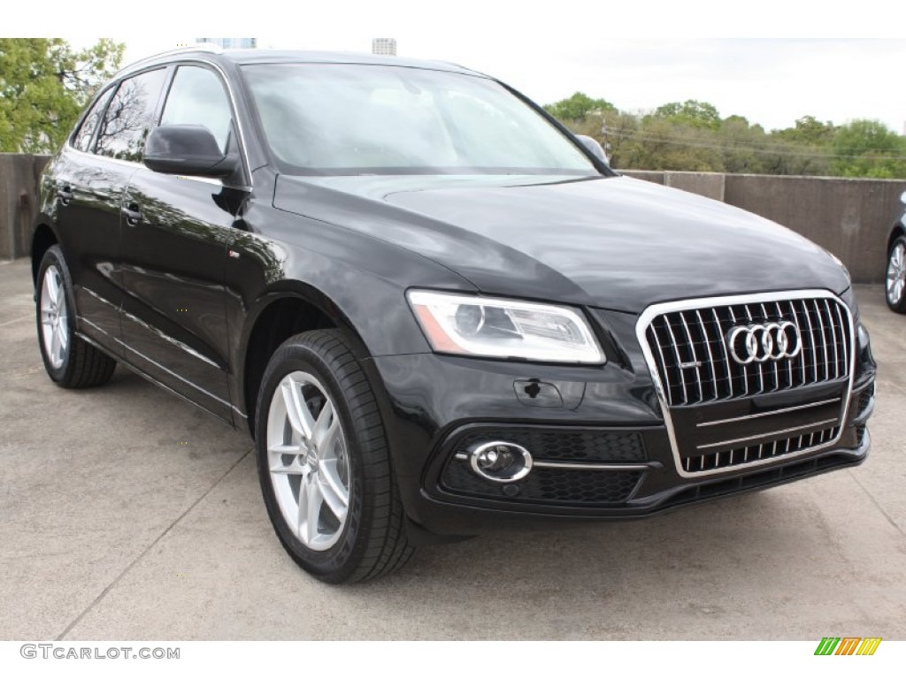 2013 Q5 3.0 TFSI quattro - Brilliant Black / Pistachio Beige photo #1