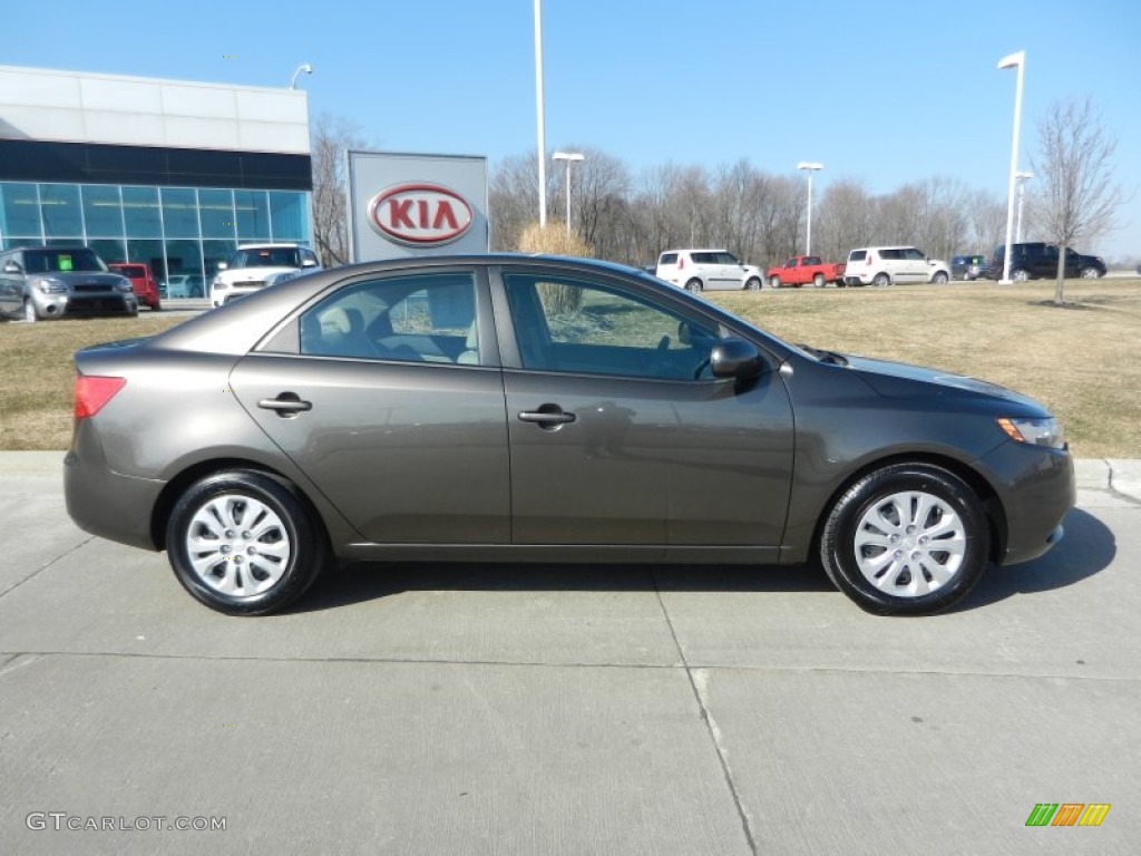 Metal Bronze 2012 Kia Forte EX Exterior Photo #79120525