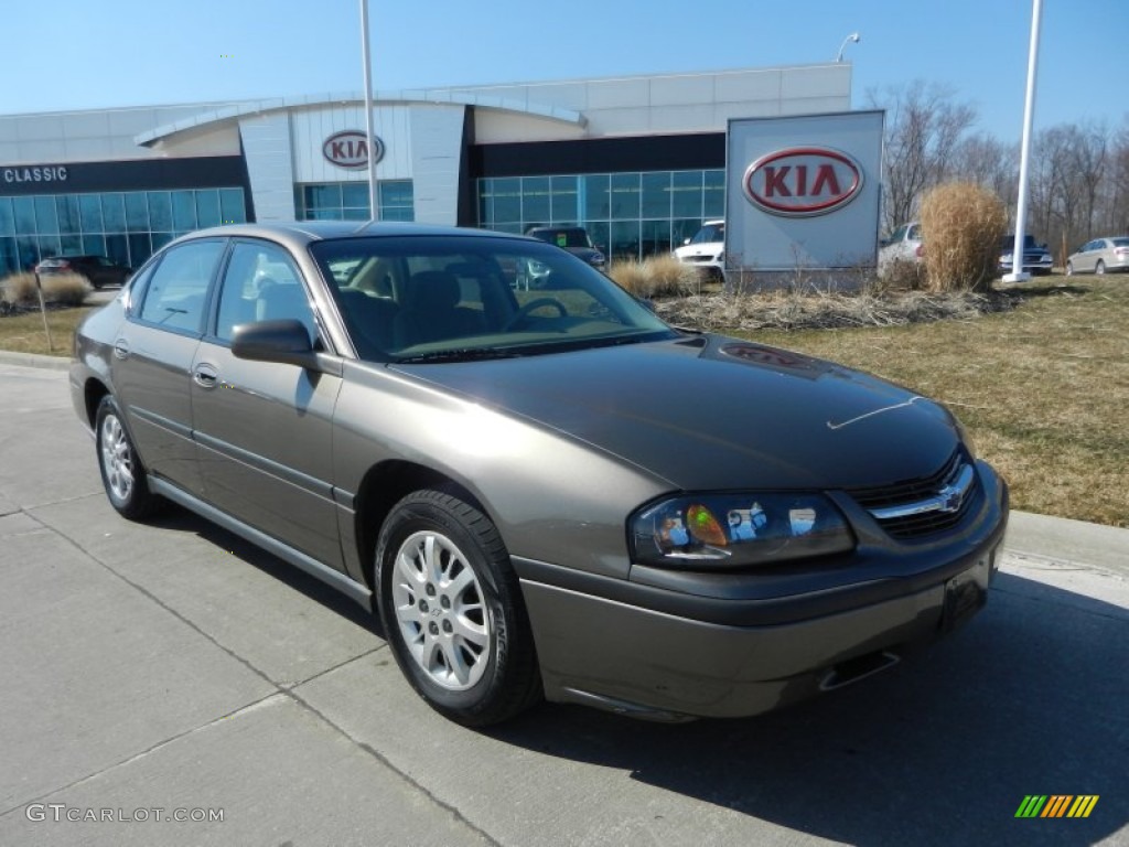 2002 Impala  - Medium Bronzemist Metallic / Medium Gray photo #1