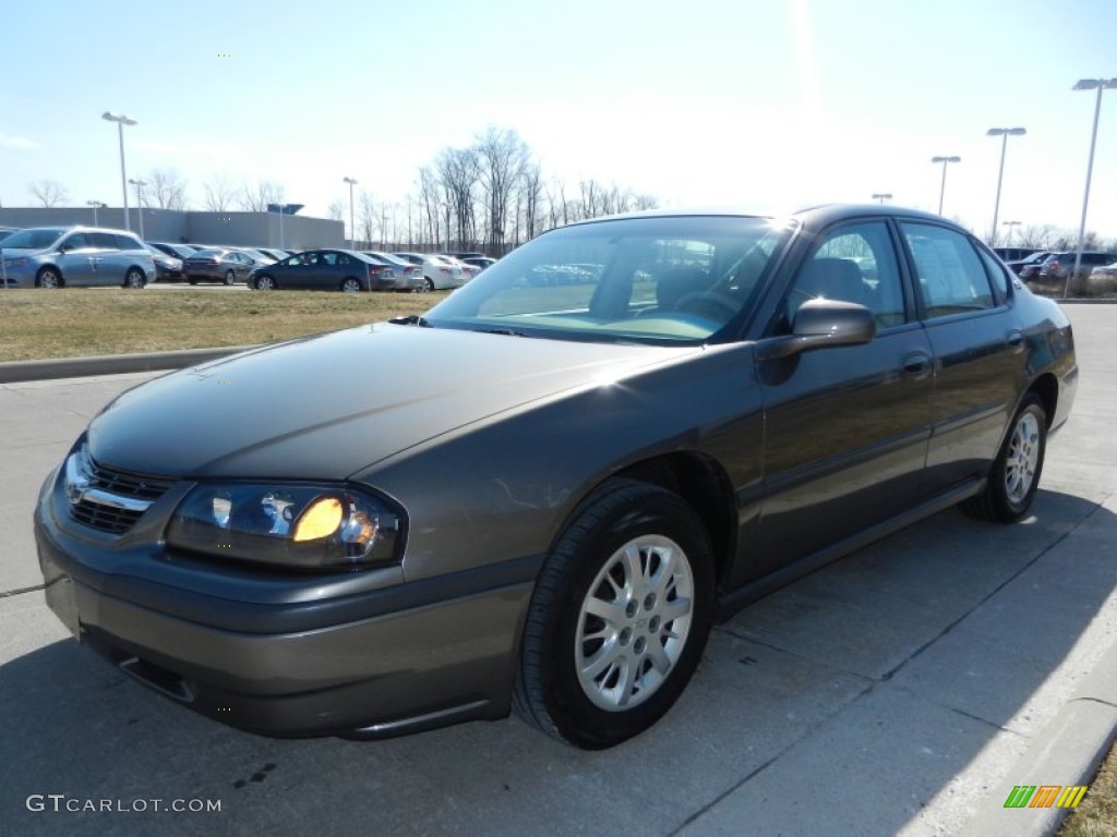 2002 Impala  - Medium Bronzemist Metallic / Medium Gray photo #7