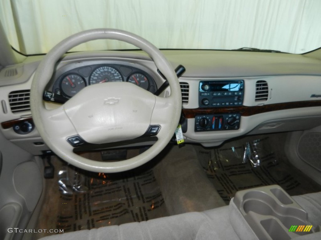 2002 Chevrolet Impala Standard Impala Model Medium Gray Dashboard Photo #79121200
