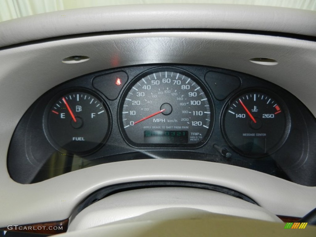 2002 Chevrolet Impala Standard Impala Model Gauges Photo #79121209