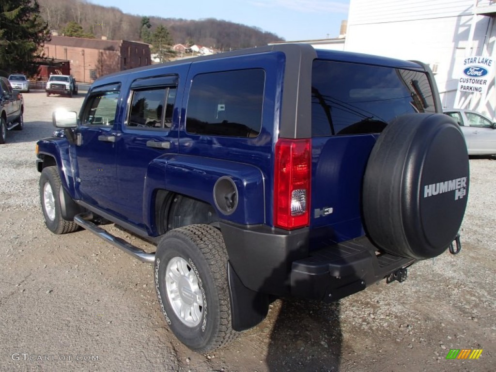 2009 H3  - All-Terrain Blue / Light Cashmere/Ebony photo #6