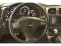 Ebony Black 2006 Chevrolet Corvette Coupe Steering Wheel