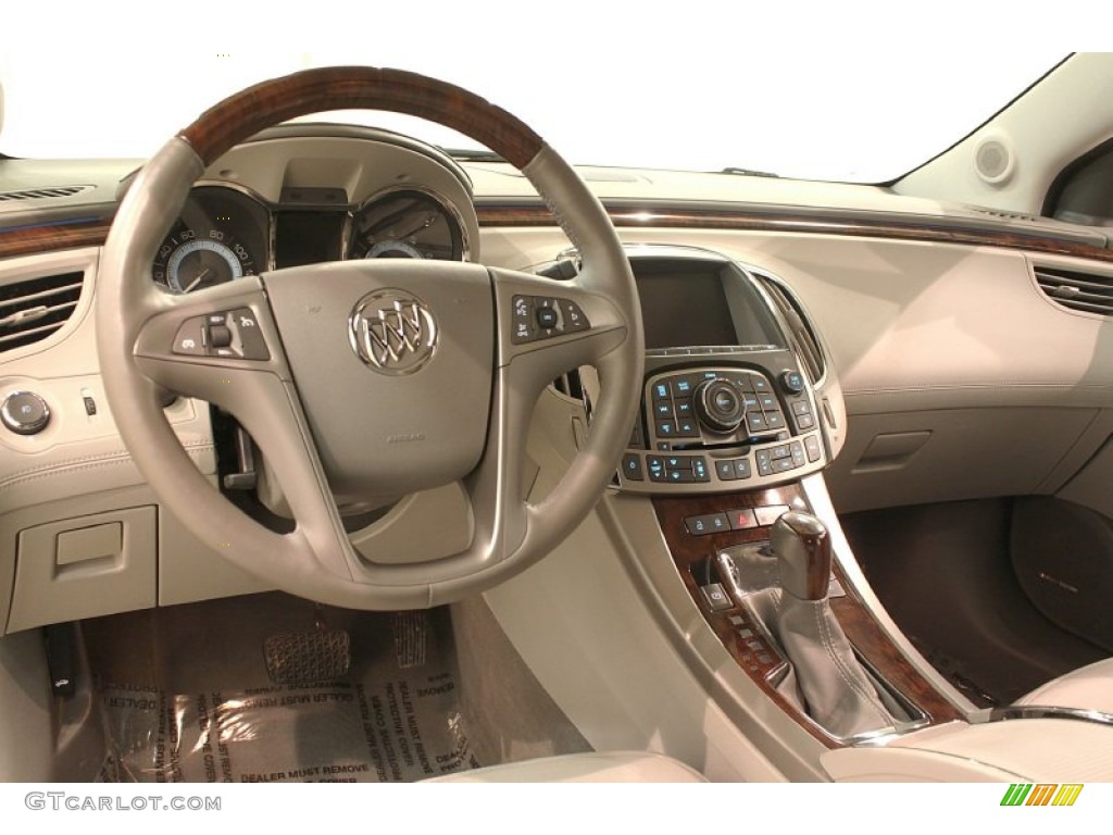 2010 Buick LaCrosse CXS Dark Titanium/Light Titanium Dashboard Photo #79122181