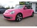 2013 Custom Pink Volkswagen Beetle Turbo Convertible  photo #1