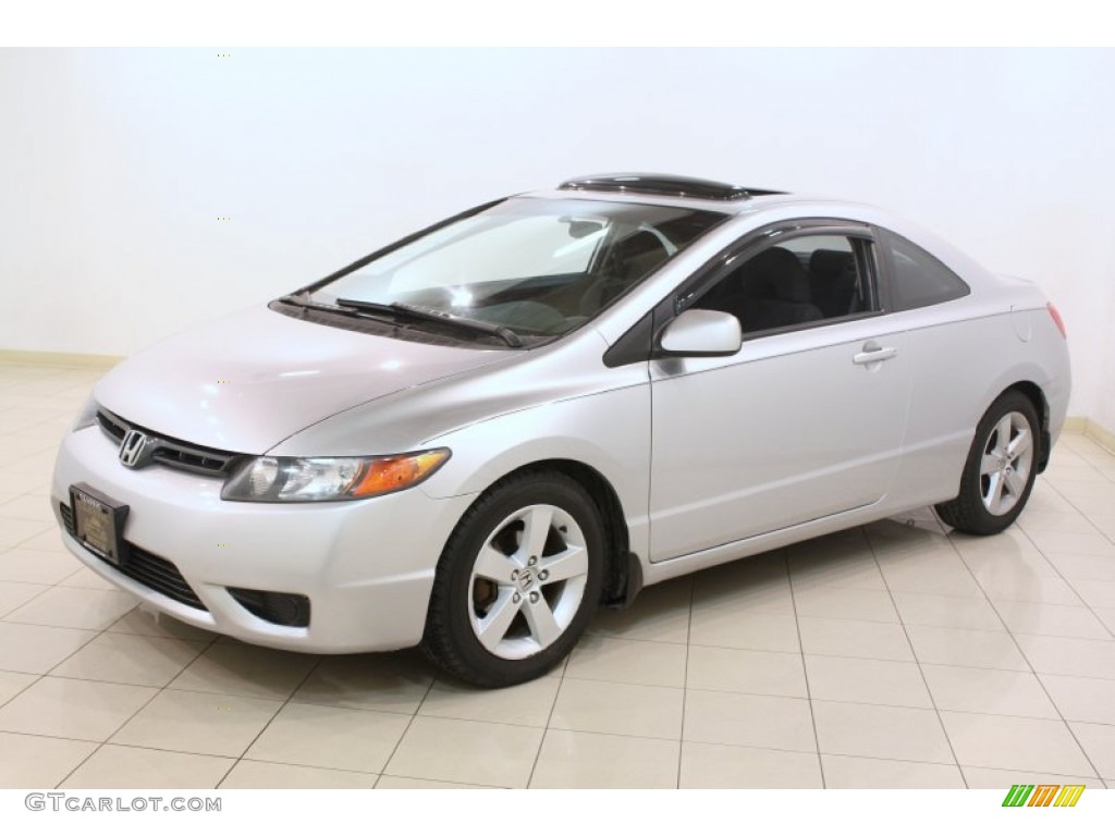 Alabaster Silver Metallic 2006 Honda Civic EX Coupe Exterior Photo #79123671