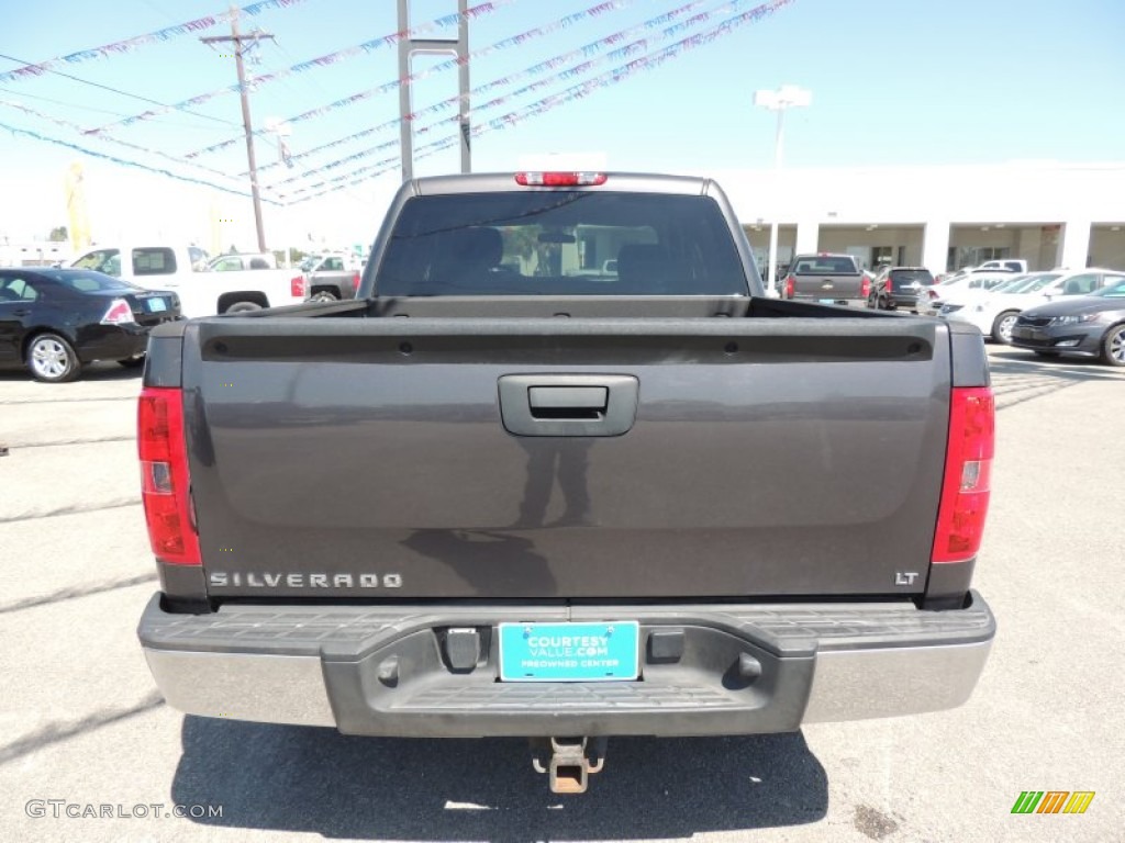 2011 Silverado 1500 LT Crew Cab - Taupe Gray Metallic / Ebony photo #3