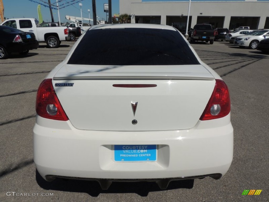 2007 G6 GTP Sedan - Ivory White / Ebony photo #3