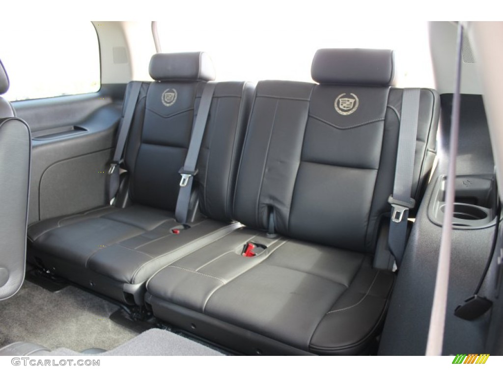 2013 Cadillac Escalade Platinum Rear Seat Photo #79124544
