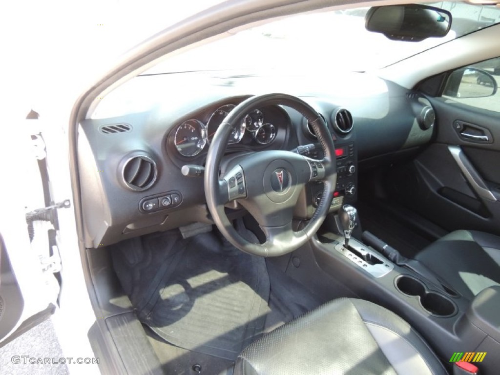 2007 G6 GTP Sedan - Ivory White / Ebony photo #13