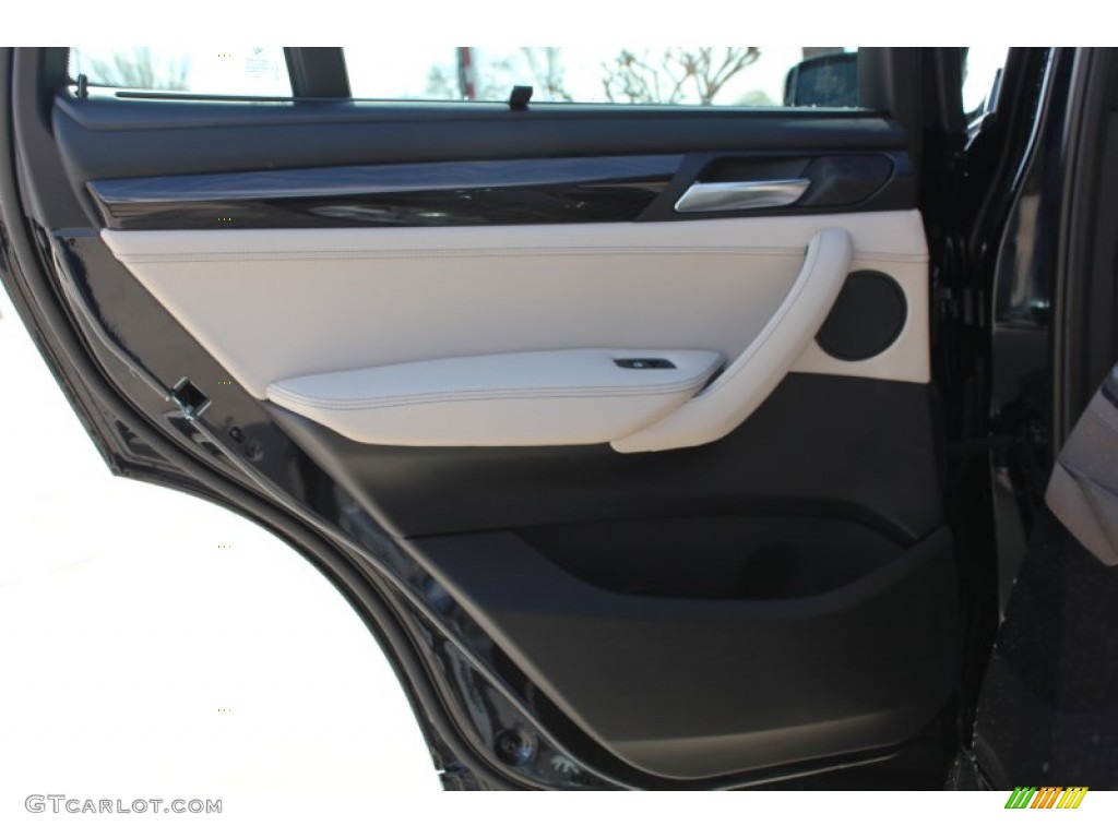 2013 X3 xDrive 35i - Carbon Black Metallic / Oyster photo #18