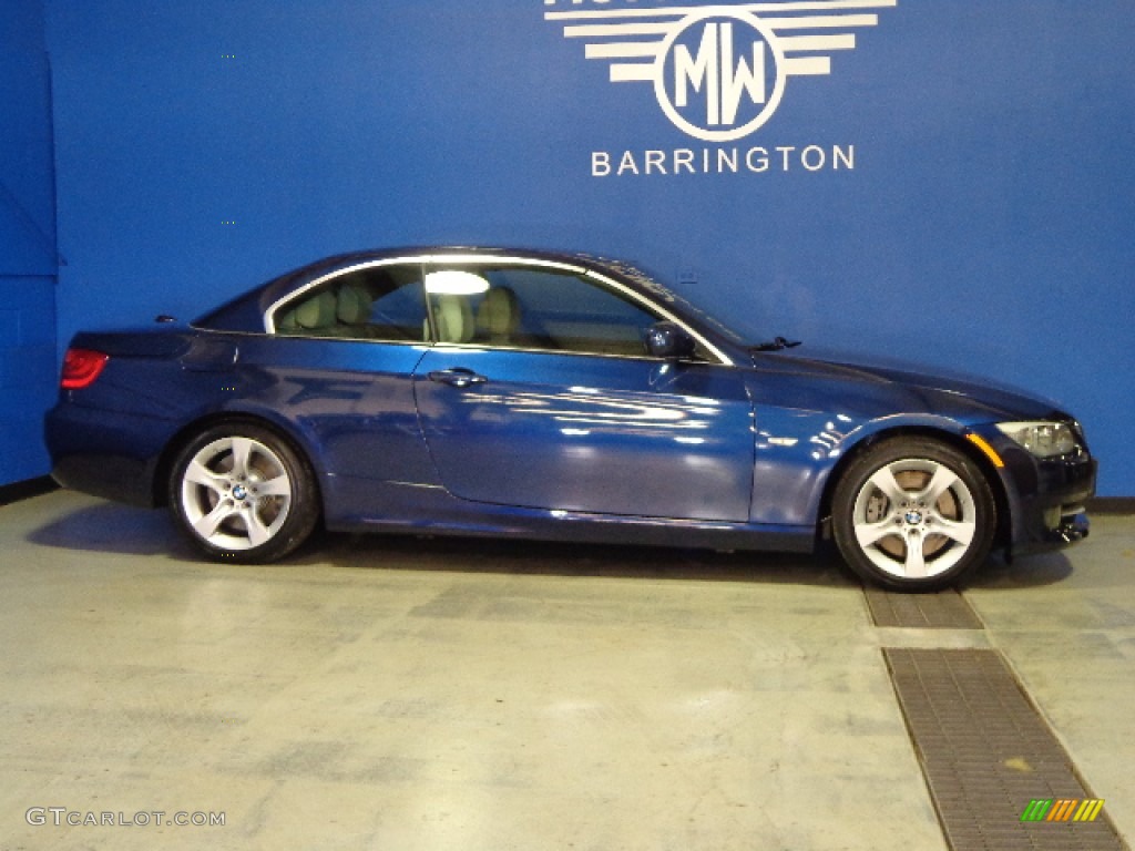 2011 3 Series 335i Convertible - Deep Sea Blue Metallic / Oyster/Black Dakota Leather photo #11